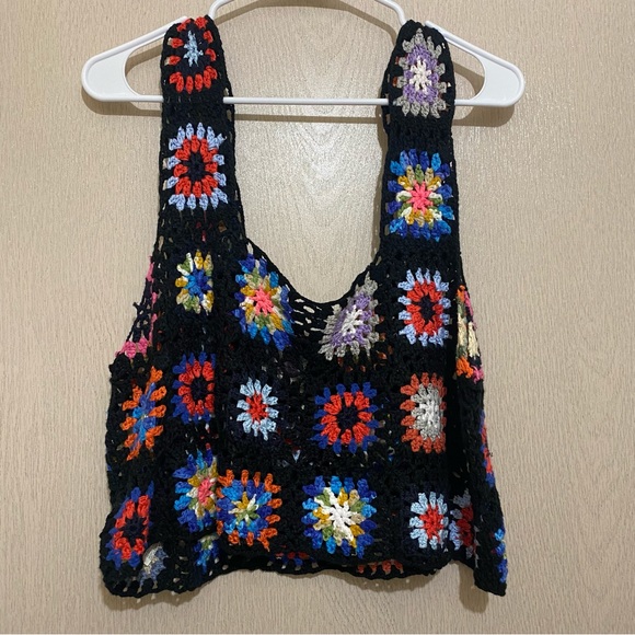 Crochet Crop Top - SHEIN Size 2XL - Picture 3 of 4